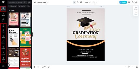 Graduation Flyer Design 的图像结果