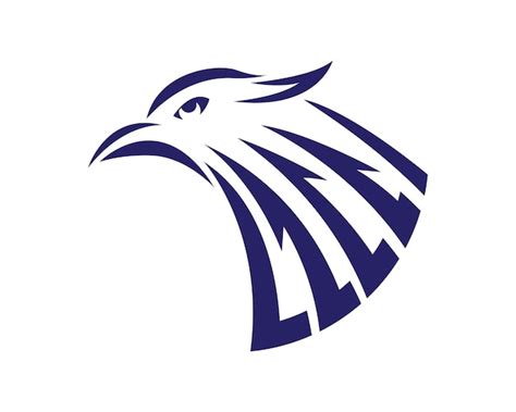 Falcon logo template | Premium Vector