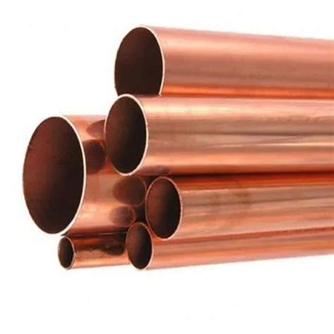 Round Copper Pipe Manufacturer Exporter Supplier from Mumbai India