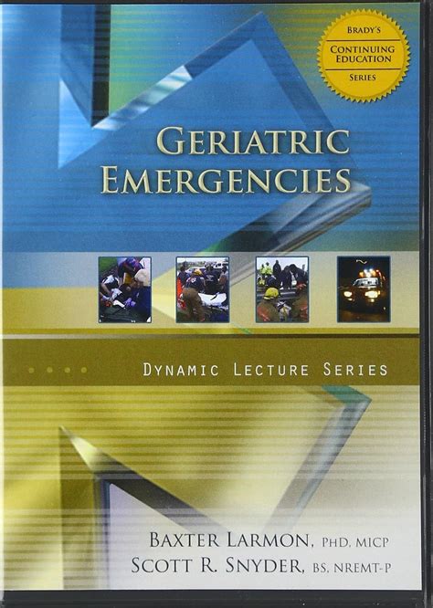 Buy Geriatric Emergencies, Dynamic Lecture Series Book Online at Low ...