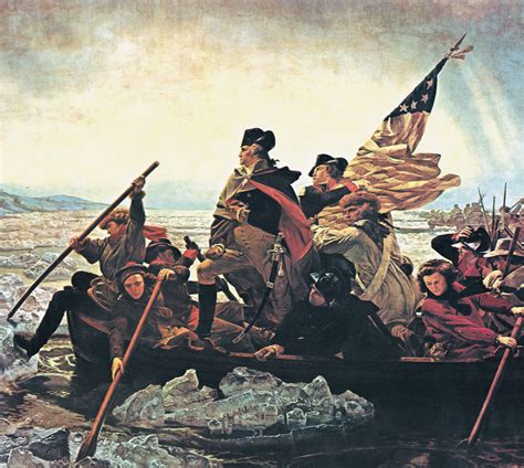 General George Washington Crossing The Delaware