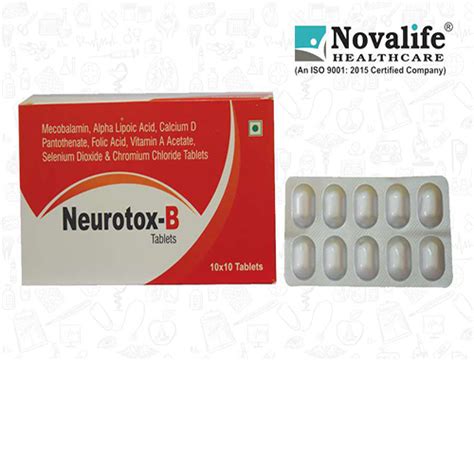 Neurotox-B Tablets Novalife Healthcare