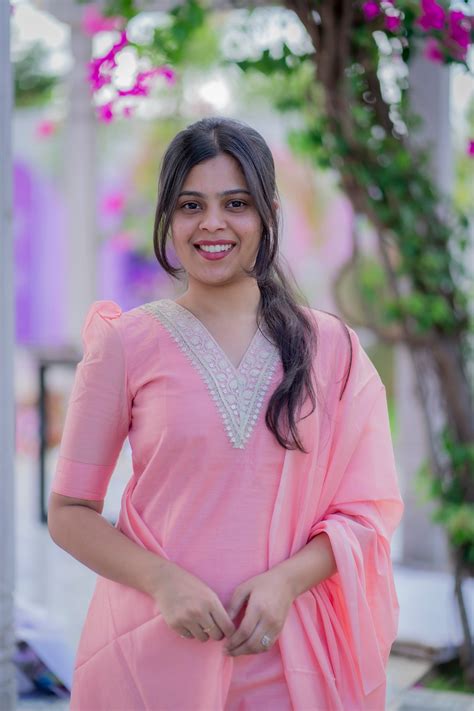 AA042 Peach Cotton Salwar 3 Pc Set (Function Wear) – Ayla Attire