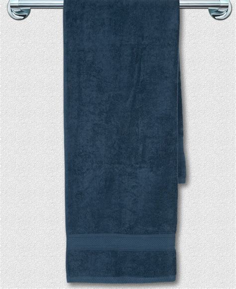 Buy Cotton Terry Ultrasoft and Durable Solid Bath Towel - Navy T101 ...