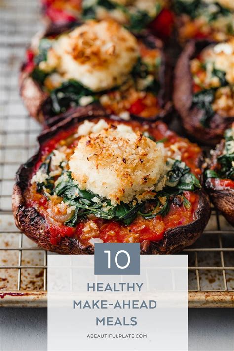 10 Healthy Make Ahead Meals - A Beautiful Plate