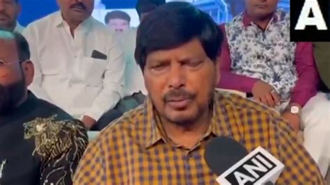 Union Minister Ramdas Athawale Clarifies Maratha Reservation Under ...