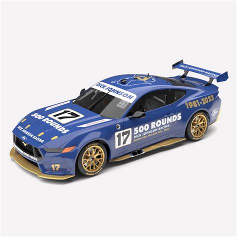 1:18 Dick Johnson Racing #17 Ford Mustang GT - 500 Rounds Celebration – Authentic Collectables