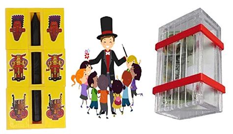 KYNA Combo of Zig Zag Pencil Magic Trick Toy with Surprise Fool Box for ...