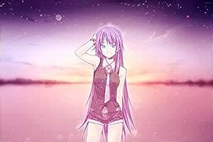 Poster Bubble Monogatari Series Work Senjougahara Hitagi Anime Girls ...