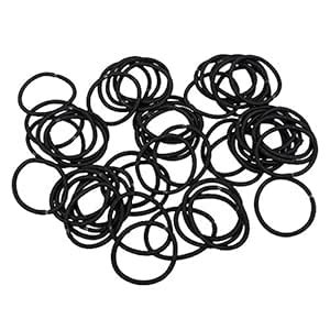 Buy Elastic Polyester Hair Ties Rubber Band Ponytail Ring Accessories ...