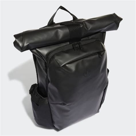 adidas Rifta Roll-Top Backpack - Black | Free Shipping with adiClub