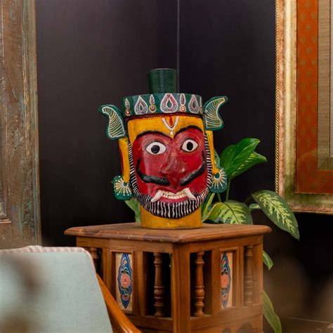 Buy Decor | Rangin Wooden Mask | Shop at The Purple Turtles — The ...