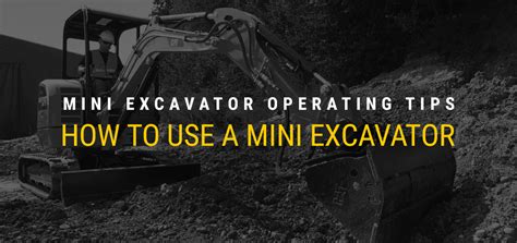 Operating a Mini Excavator 的图像结果