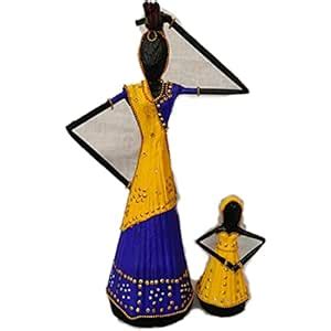 Rose Garden Art Decorative Showpieces Doll Maharashtrian Warli Art ...