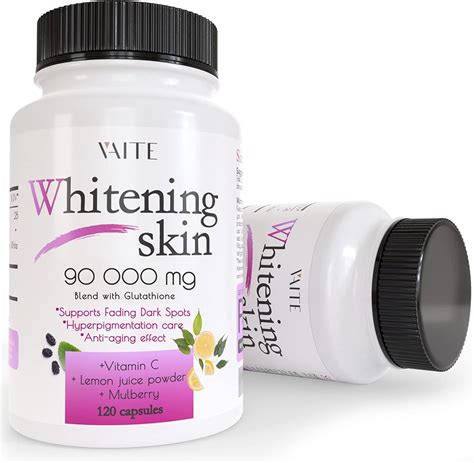 VAITE Glutathione Whitening Pills - Dark Spots & Acne Scar India | Ubuy