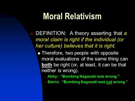 Moral Relativism Definition Example 的图像结果