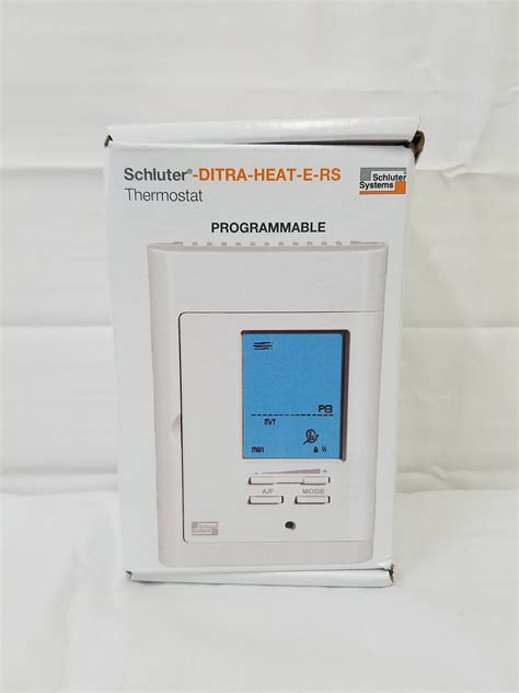 Special Coffee Machine: Schluter Heated Floor Thermostat