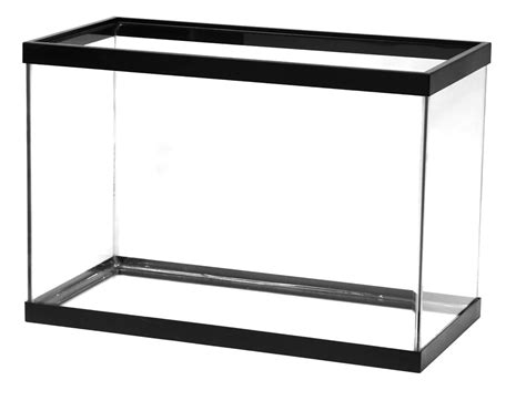 Aqueon 20 gal High Standard Aquarium Tank, Black Trim - Walmart.com