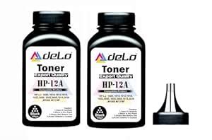 Delo 12A / Q2612A Toner Powder Compatible with HP Laserjet 1020 Plus ...