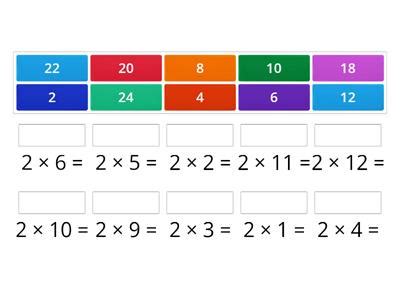 Image result for 2-Digit Numbers Times Tables