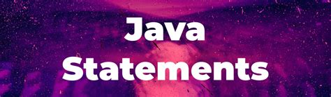 Image result for Java Statement Sample