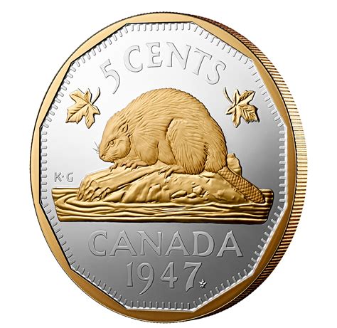 Five-Cent Pure Silver Coin – 1947 Maple Leaf Mark | The Royal Canadian Mint