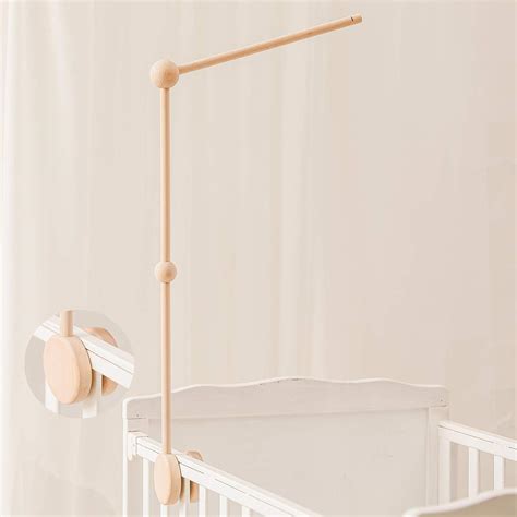 Amazon.com : Crib Mobile Arm - 27 Inch Mobile Arm for Crib Wooden Mount ...