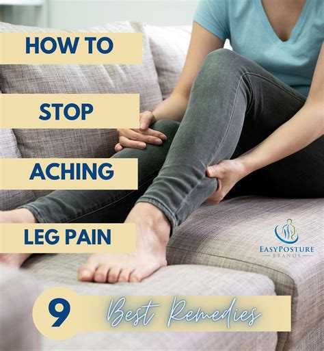 Leg Pain at Night: 9 Best Tips to Stop Aching Legs - Easy Posture Brands