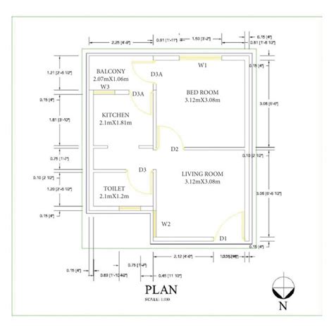 Image result for AutoCAD Building Plan