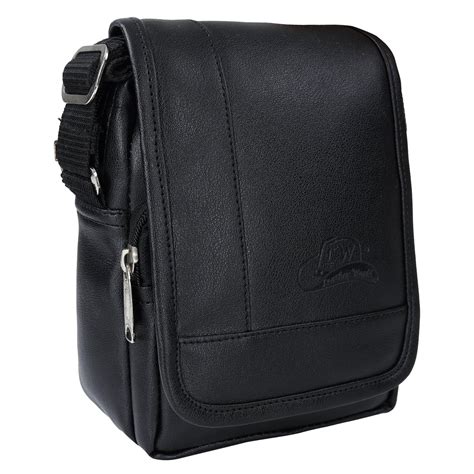 Leather World PU Leather Crossbody Sling Stylish Unisex Convenience