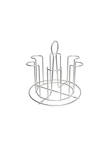 Buy MyPlate Round Glass Stand Online at Low Prices in India - Amazon.in