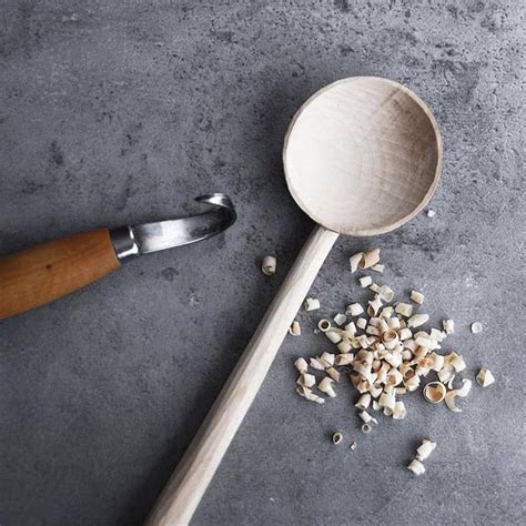 CALANDIS 2 Wood Carving Knife Tool Set for Spoon Carving Polishing Hook ...