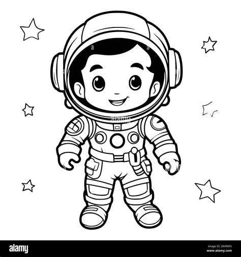 Printable Astronaut Coloring