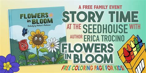 STORY TIME with Author Erica Trocino at the SeedHouse, Seedhouse, North ...