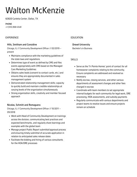 Image result for Development Officer Resume Examples