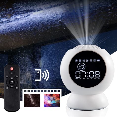 Buy LED Alarm Clock Projection Light, Star Projector Galaxy Light ...
