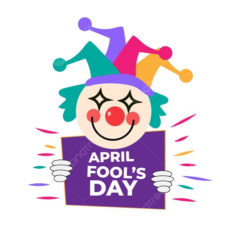 April Fools Day Clipart Hd PNG, April Fools Day With Funny Joker, April ...