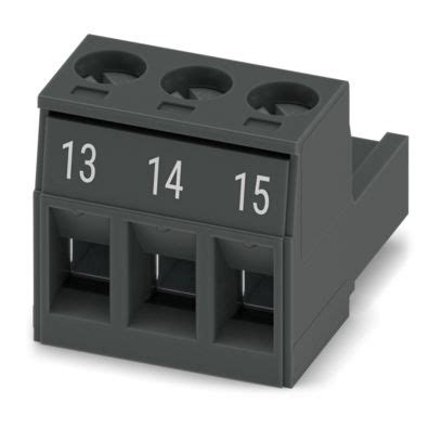 MSTB 2,5/ 3-ST-5,08BKBDWH13-15 - PCB connector - 1807064 | Phoenix Contact