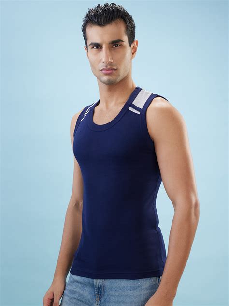 Men’s Cotton Gym Vest with Soft, Breathable, Sleeveless DBuy Cotton Men ...