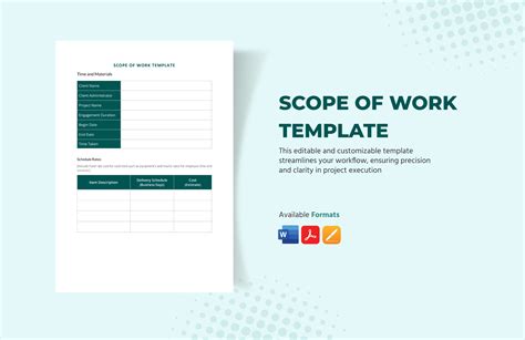 Image result for Project Scoping Template Word
