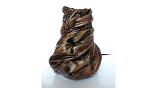 Reciclando caixa de papel e tecido usado – Faça uma linda decoração ...