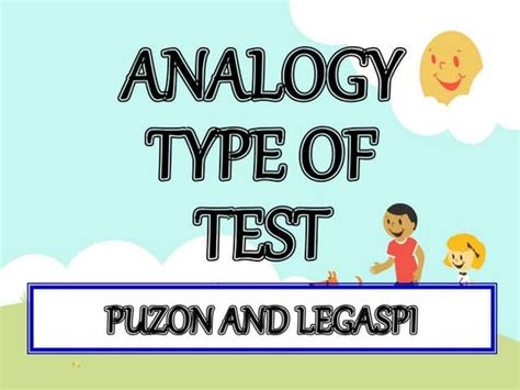 Image result for Analogy Test Tips