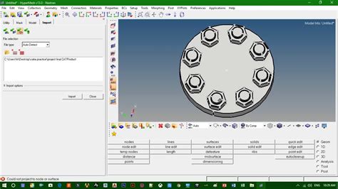 Image result for HyperMesh User Interface