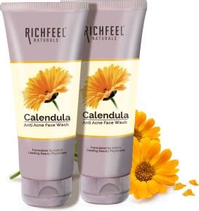 RICHFEEL Anti-Acne Calendula | For Acne & Pimple 100 g (Pack of 2) Face ...