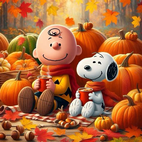 Cozy Autumn Bliss with Snoopy | Fall wallpaper, Snoopy wallpaper ...