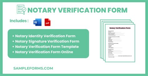 Image result for Verification Notary Form