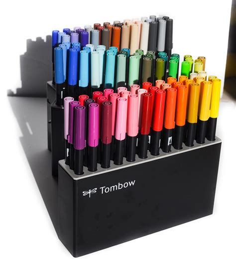 108 Tombow ABT Dual Brush Water Based Markers | Jenny's Crayon Collection