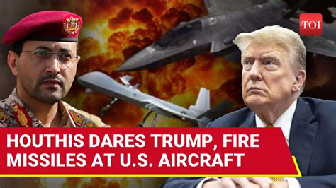 Houthis Fire Surface-To-Air Missiles At U.S. F-16 And Drone In Major ...