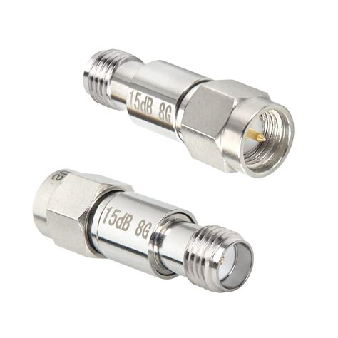 XRDS -RF SMA Male to SMA Female Coaxial RF Attenuator, DC to 8 GHz ...