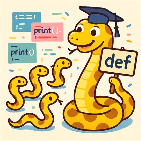 Python Punderful: A Slithering Journey from Zero to Mastery